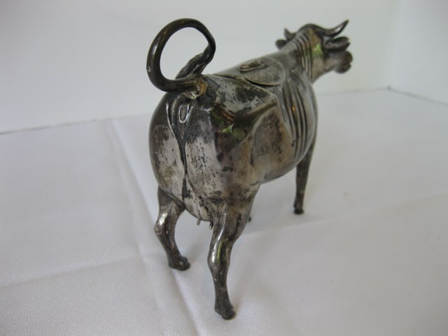 Sterling Cow Form Creamer - 5