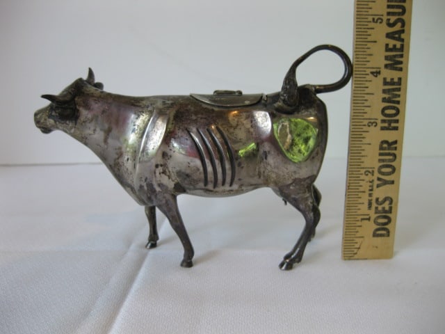 Sterling Cow Form Creamer - 6
