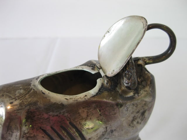 Sterling Cow Form Creamer - 7