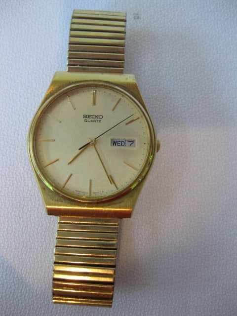 Stauer, Citizen and Seiko Men's Quartz Wrist Watches and Pair of Cuff Links - 2