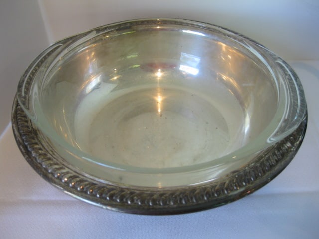 Silverplate Coffee Pot, Reed& Barton Creamer and Sugar Set and Footed Round - 4