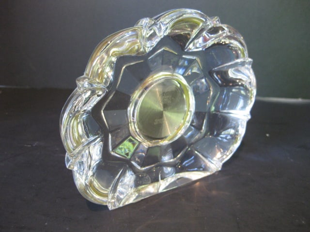 Crystal Hand Blown Controlled Bubble Elephant Figure, Controlled Bubble Crystal - 10