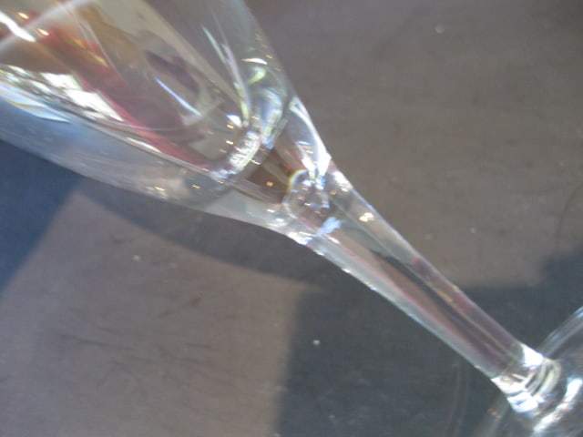 11 Royal Branded Crystal Goblets - 5