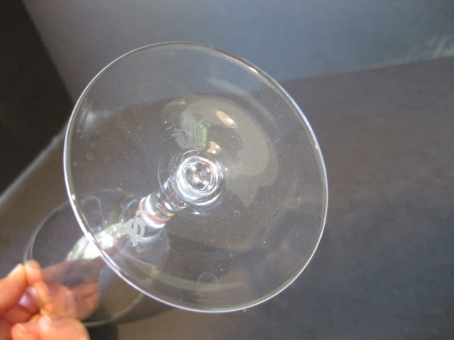 11 Royal Branded Crystal Goblets - 7