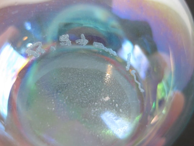 Signed R. Eickholt Aurene Iridescent Art Glass Vase - 4