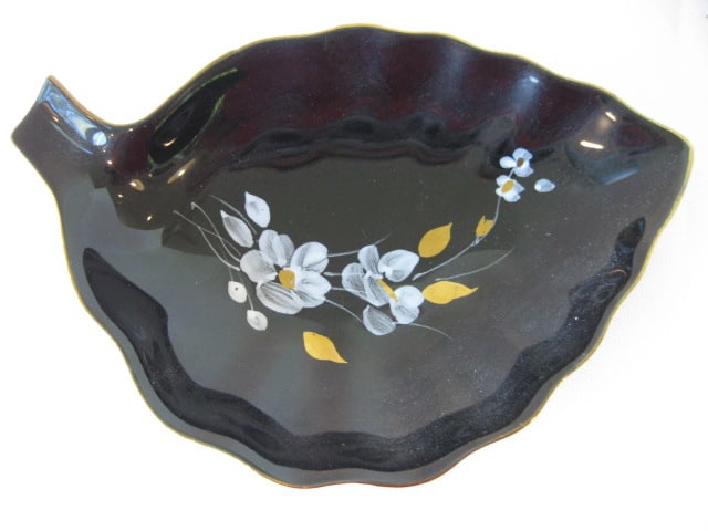 Handpainted Color Stone BFC 5 Piece Nut/Candy Dish Set - 2