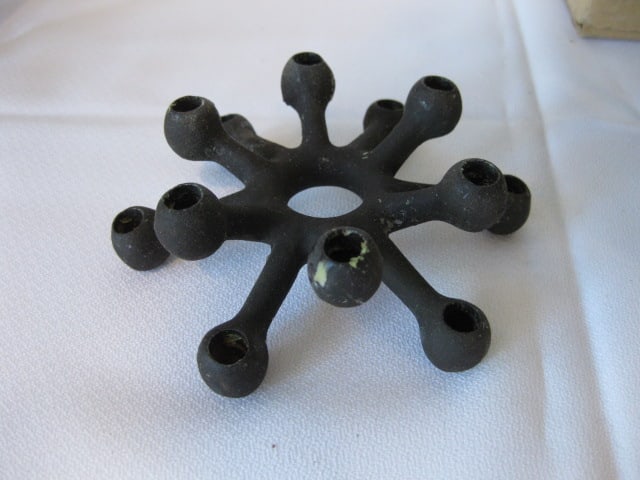 Two Dansk Designs Cast Metal Candle Holders in Original Boxes - 2