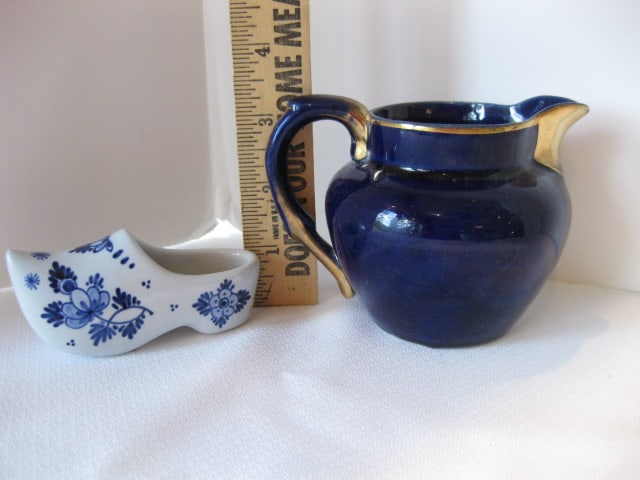 Porcelain Plate, Tidbit Dishes, Creamer, Ashtrays, etc. - 17