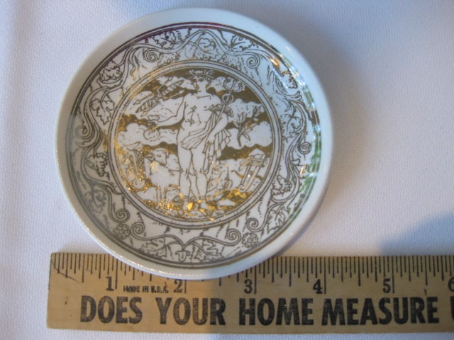 Porcelain Plate, Tidbit Dishes, Creamer, Ashtrays, etc. - 3