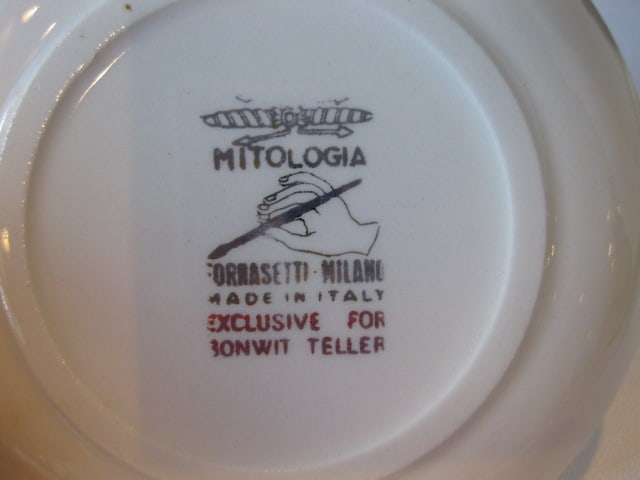 Porcelain Plate, Tidbit Dishes, Creamer, Ashtrays, etc. - 4
