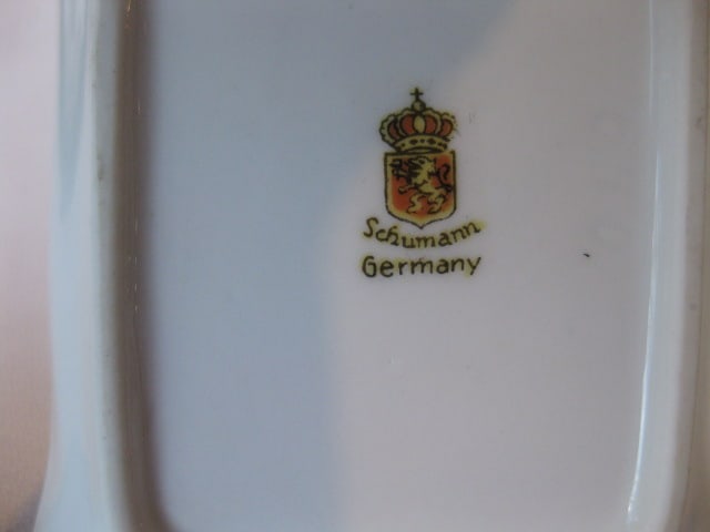 Porcelain Plate, Tidbit Dishes, Creamer, Ashtrays, etc. - 7
