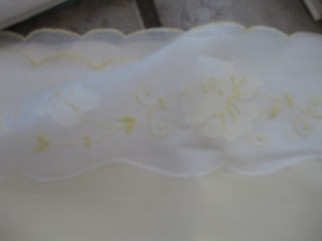 Grouping of Vintage Hand Made Lace Doilies and Embroidery Napkins and Placemats - 7