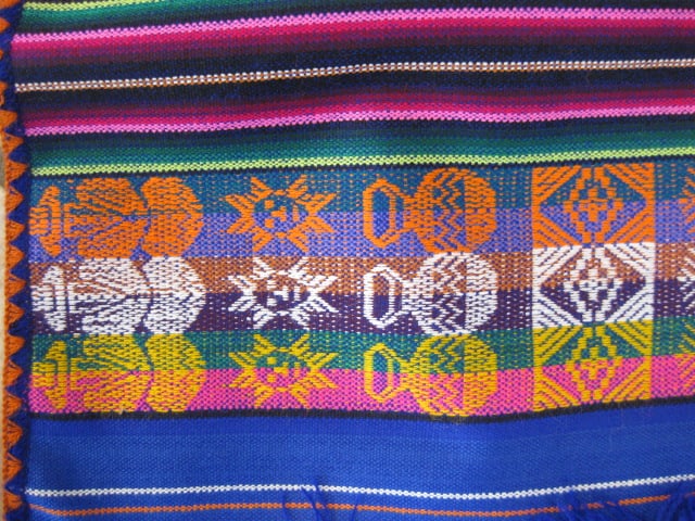 Latin American Woven Table Cloth and Table Runner - 8