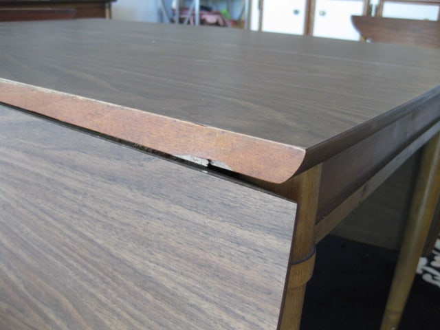 Lane Midcentury Drop Side Dining Table, Leaves and Chairs - 11