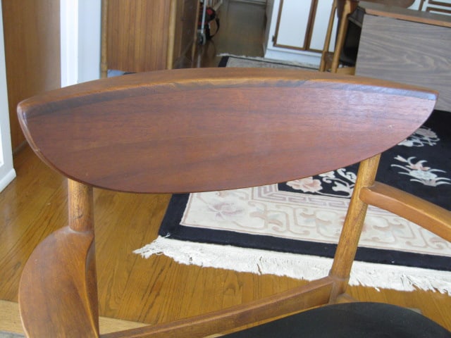Lane Midcentury Drop Side Dining Table, Leaves and Chairs - 14