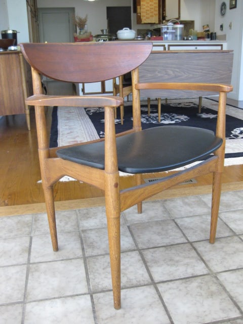 Lane Midcentury Drop Side Dining Table, Leaves and Chairs - 15