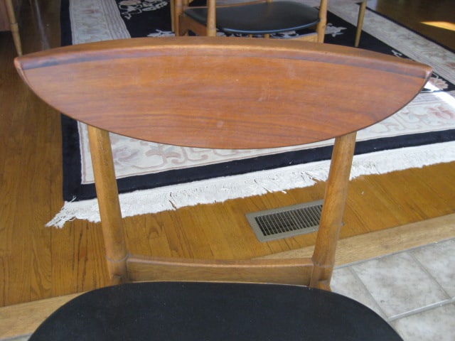 Lane Midcentury Drop Side Dining Table, Leaves and Chairs - 20