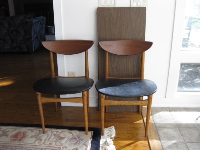 Lane Midcentury Drop Side Dining Table, Leaves and Chairs - 3