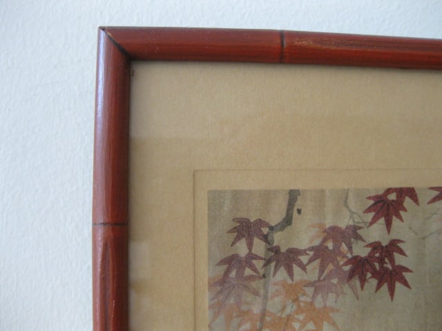 "Birds on Maple" Chinese Artist Signed Original Art Work - 8