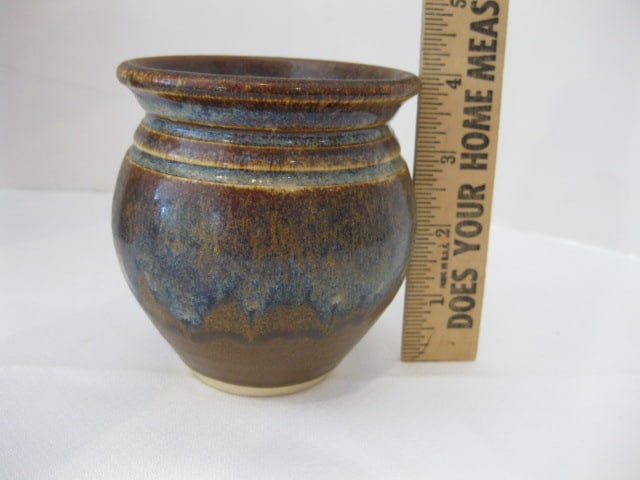 Four Signed Studio Pottery Vases - 5