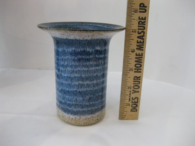 Four Signed Studio Pottery Vases - 9