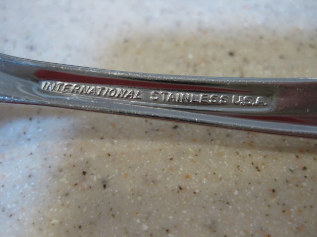 Two Patterns of International Stainless Midcentury Flatware - 9