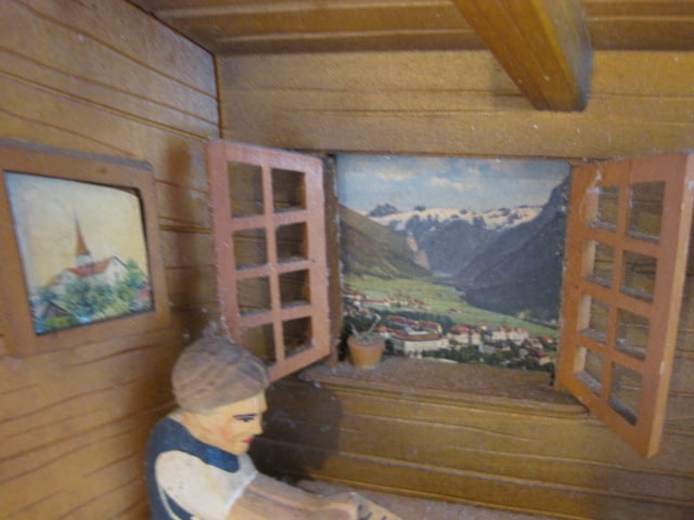 Two W. German Goebel Hummel Figurines, Carved Wood Folk Art Figures and - 12