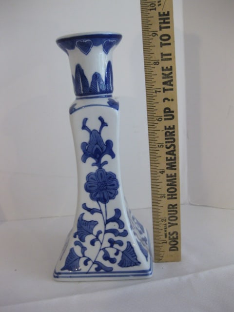 Three Ceramic Candle Sticks - 2