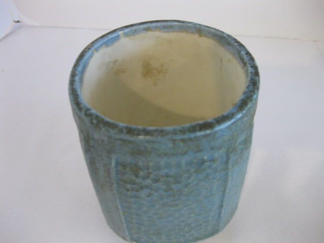 Signed Studio Pottery Mugs and Chip & Dip Plate - 10