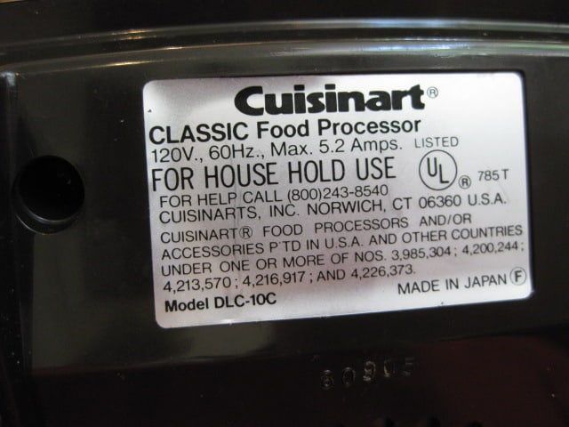 Cuisinart Classic Food Processor - 3