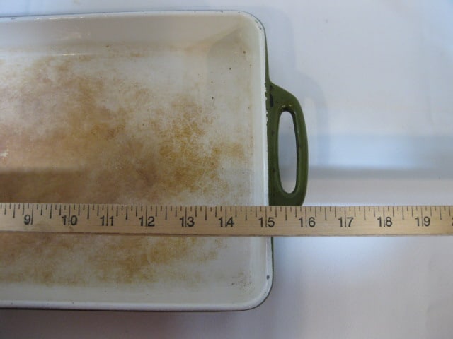 Capco Enamel over Cast Iron 9x13 Baking Dish - 8