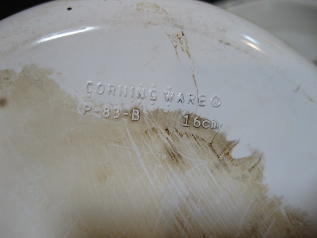 Corning Ware Blue Cornflower Casserole Dish and White Skillet - 11