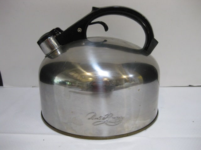 Revere Ware Stainless with Copper Bottom Kettle: .