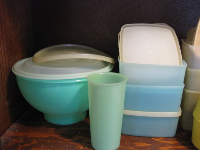 Grouping of Old Tupperware - 2