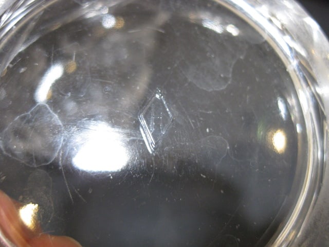 Six Vintage Heisey Clear Glass Swirl Design Fruit Bowls - 4