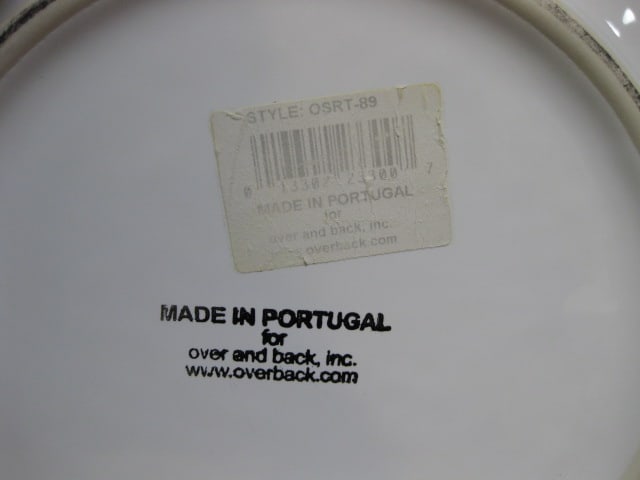 Over and Back Portugal Pottery Tureen with Ladle - 4