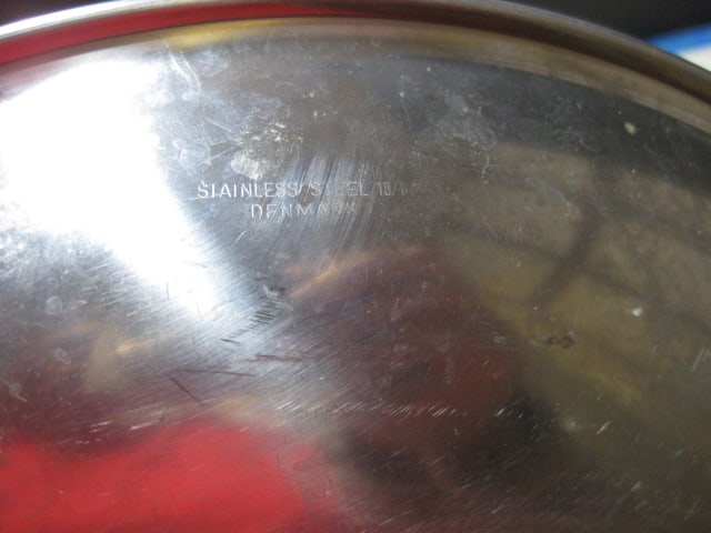Midcentury Stainless Chip & Dip, Oval Tray and Kromex Lazy Susan Chip & Dip Set - 8