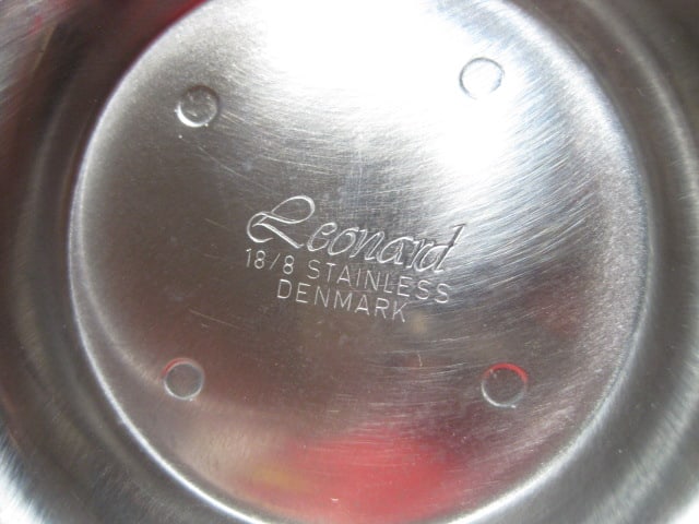 Midcentury Stainless Chip & Dip, Oval Tray and Kromex Lazy Susan Chip & Dip Set - 9