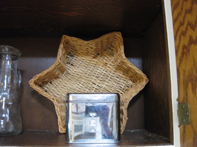 Contents of Built-In Pantry Cabinets-Glass Ware, Plastic Ware, Small Appliances, - 7