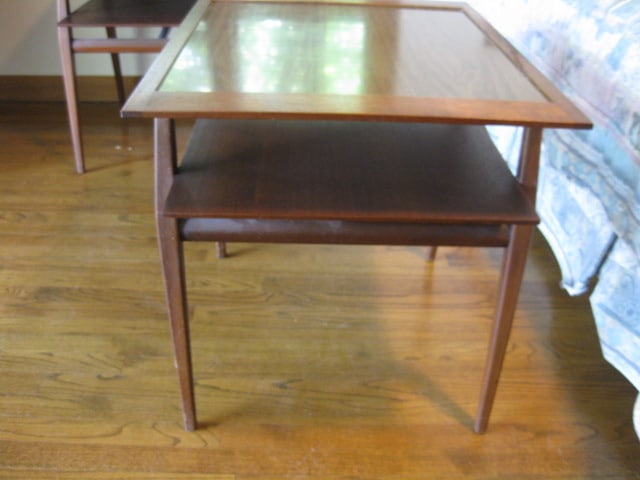 Singer Midcentury Tiered End Table - 2