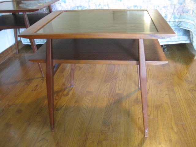 Singer Midcentury Tiered End Table - 2