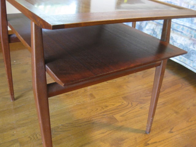Singer Midcentury Tiered End Table - 4