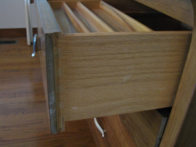 Midcentury Profile by Drexel Dresser and Wall Mirror - 10