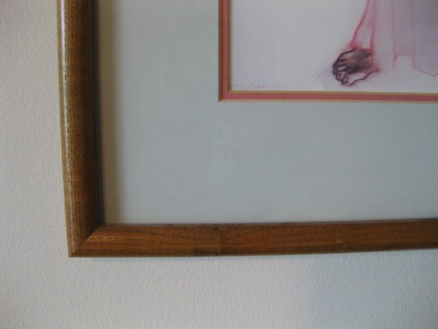 Framed and Matted RC Gorman Navajo Woman Print - 7