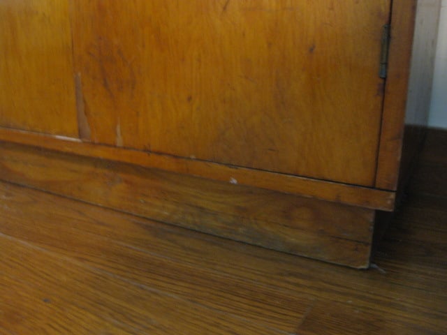 Wood 2 Door Cabinet - 10
