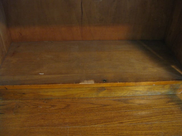 Wood 2 Door Cabinet - 6