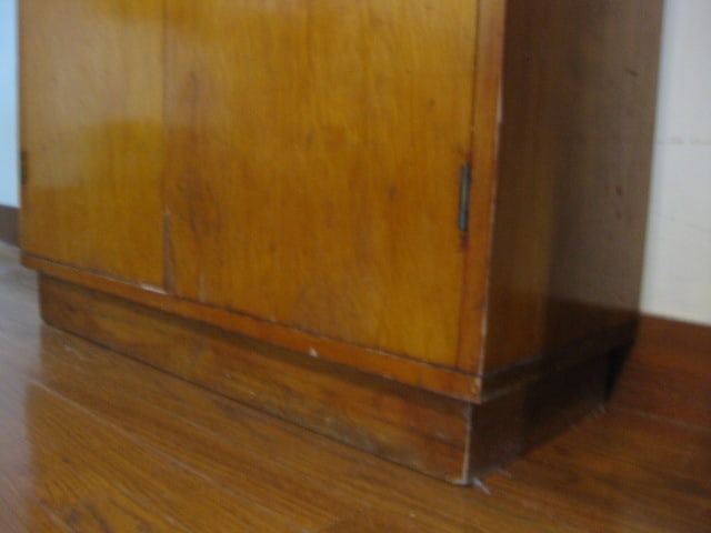 Wood 2 Door Cabinet - 9