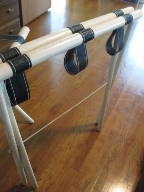 Pair of Painted Luggage Racks - 5