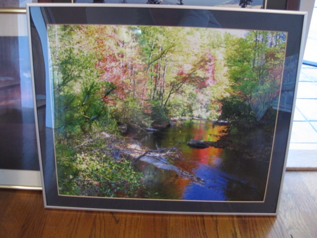 Five Framed Landscape Photo Print Artwork - 2