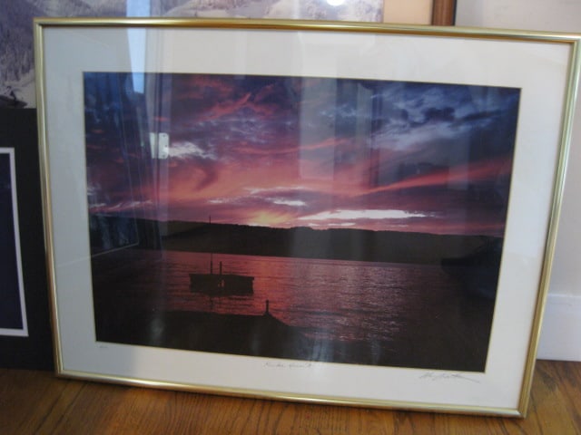 Five Framed Landscape Photo Print Artwork - 4